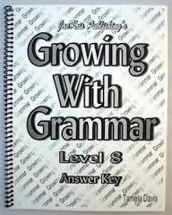 Growing With Grammar Level 8 Answer Key – Tree of Life