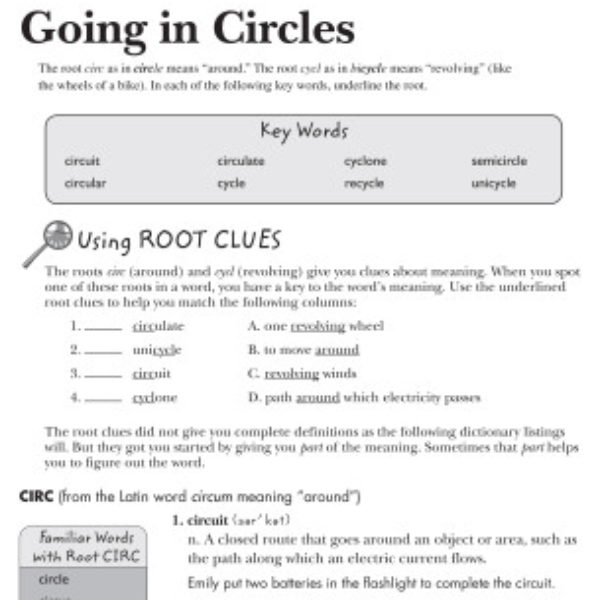 Vocabulary From Classical Roots 5, Student Book