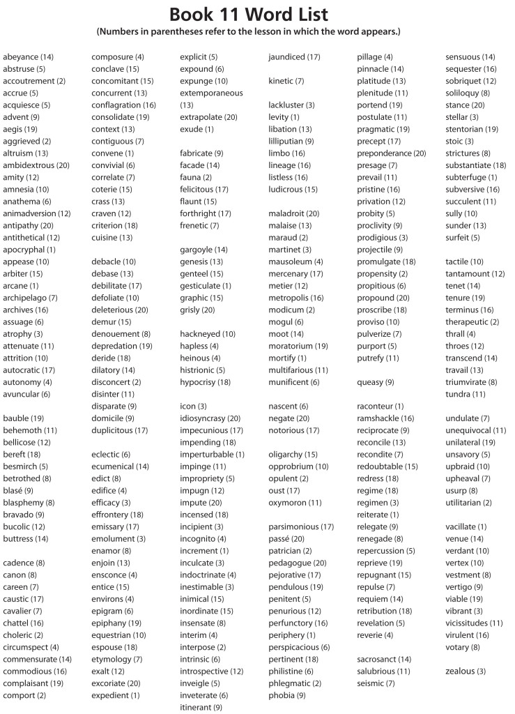 Wordly Wise 3000 (4th. Ed.) Gr. 11, Student - Image 2