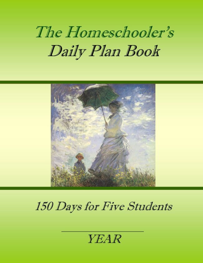 Daily Plan Book for Five Students