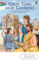 Greek Gods and Goddesses Coloring Book – Tree of Life